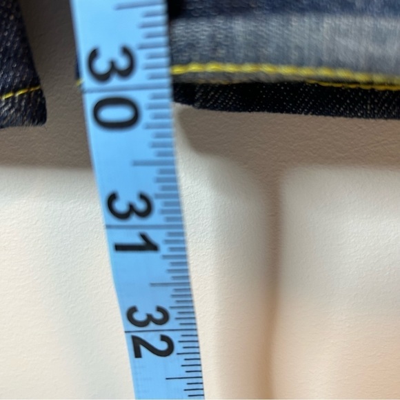 Rock & Republic low rise straight jeans - dark wash - no size tag - Picture 8 of 8